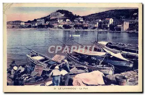 Cartes postales Le Lavandou Le Port Bateau