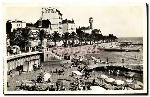 Ansichtskarte AK Saint Raphael La plage Bd Felix Hotel Les Algues