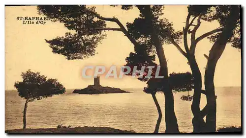 Cartes postales Saint Raphael L Ile d or