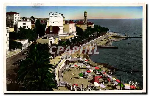 Cartes postales Saint Raphael Boulevard Felix Martin et L Hotel Les Algues