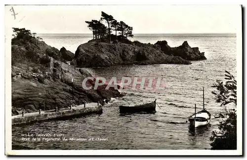 Ansichtskarte AK Le Troyas port de la Figarette de Miramar d Esterel