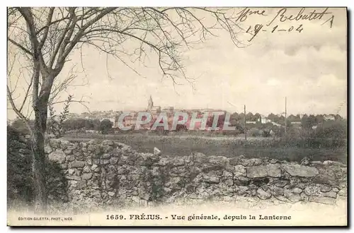 Ansichtskarte AK Frejus Vue Generale depuis la Lanterne