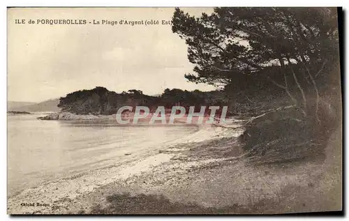 Cartes postales Porquerolles La Plage d Argent