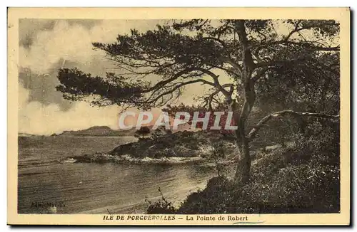 Cartes postales Ile de Porquerolles La pointe du robert