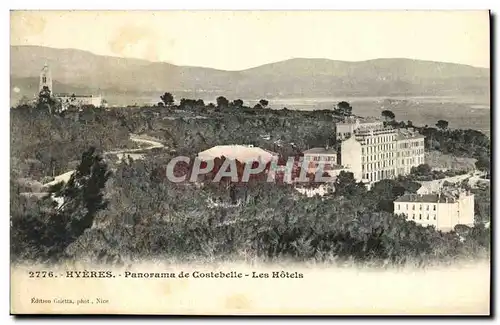 Ansichtskarte AK Hyeres Panorama de Costebelle Les Hotels