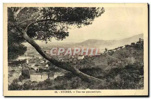 Cartes postales Hyeres Une vue Panoramique