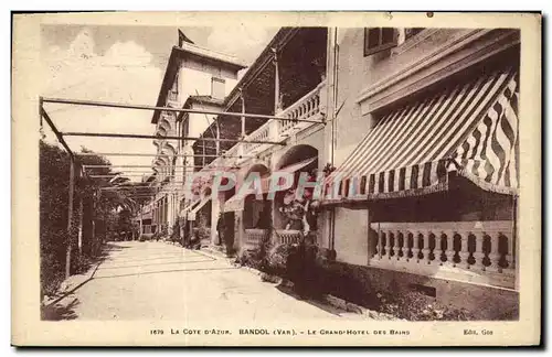 Cartes postales Bandol Le Grand Hotel Des Bains