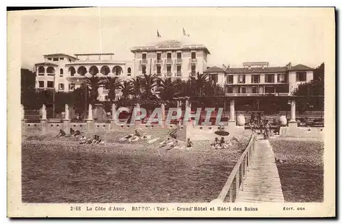 Cartes postales Bandol Grand Hotel et Hotel des Bains