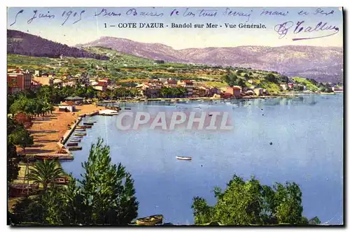 Cartes postales Bandol sur Mer Vue Generale