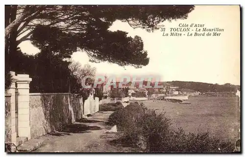 Cartes postales Toulon Le Mourillon La Mitre Le Bord de Mer