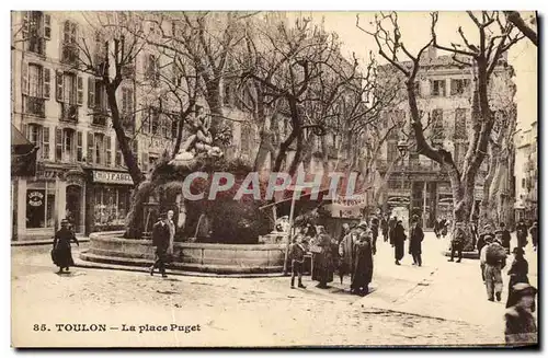 Cartes postales Toulon La Place Puget