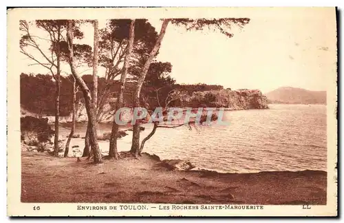 Ansichtskarte AK Toulon Les Rochers Sainte Marguerite