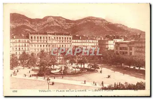 Cartes postales Toulon Place De la Liberte