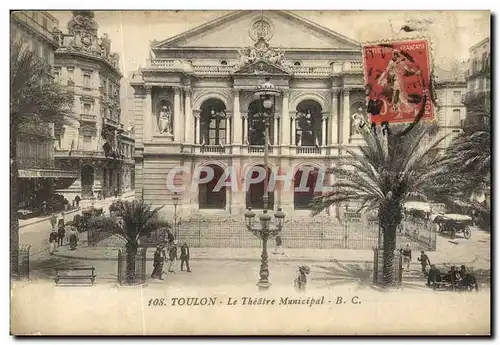 Ansichtskarte AK Toulon Le Theatre Municipal