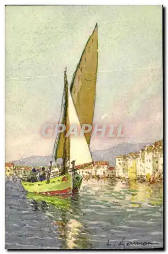 Cartes postales Toulon La Vieille Darse Bateau