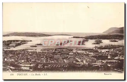 Cartes postales Toulon La Rade Bateaux