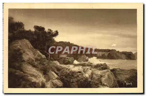 Cartes postales Toulon Au Bord de La Mer les Rochers de Ste Marguerite