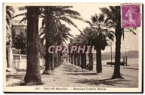 Ansichtskarte AK ToulonLe Mourillon Boulevard Frederic Mistral