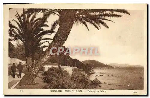 Cartes postales Toulon Mourillon Bord De Mer