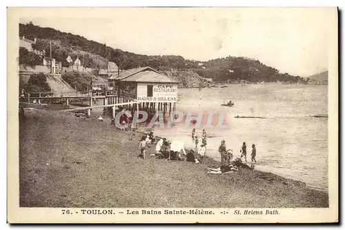 Cartes postales Toulon Les Bains Sainte Helene