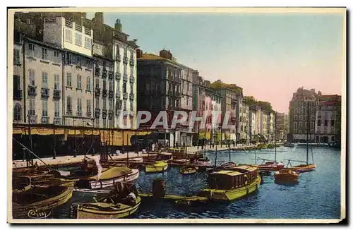 Ansichtskarte AK Toulon Le Quai Bateaux