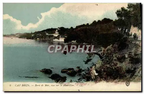 Ansichtskarte AK Toulon Cap Brun Bord de Mer Vue sur le Mourillon