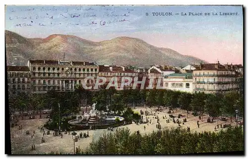 Cartes postales Toulon La Place De La Liberte