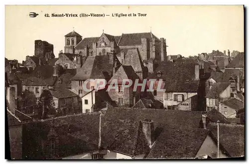 Cartes postales St Yrieix L Eglise et la Tour
