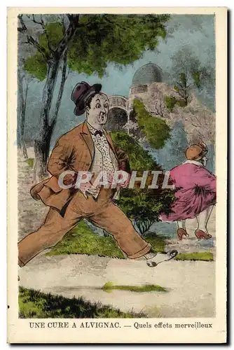 Cartes postales Une Cure A Alvignac Quels effets merveilleux
