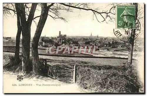 Cartes postales Limoges Vue Panoramique