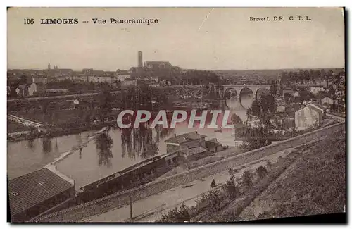 Ansichtskarte AK Limoges Vue Panoramique