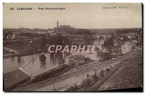 Cartes postales Limoges Vue Panoramique