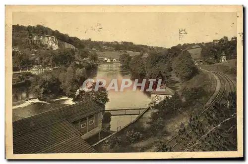 Ansichtskarte AK Limoges Les Bords de la Vienne