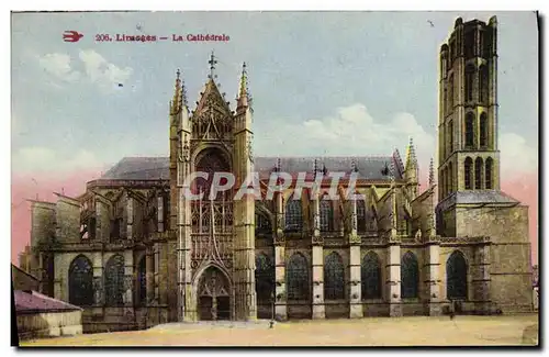 Cartes postales Limoges La Cathedrale