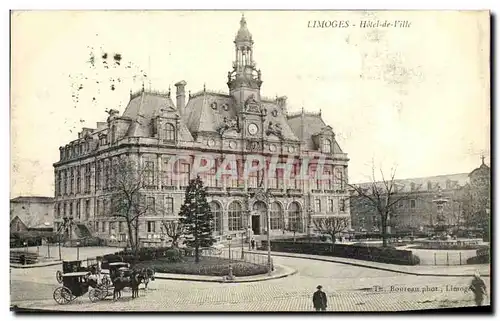 Cartes postales Limoges Hotel de Ville