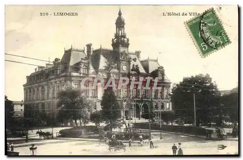 Cartes postales Limoges L Hotel de Ville