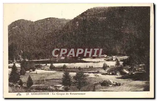 Cartes postales Gerardmer Le Cirque de Retournemer