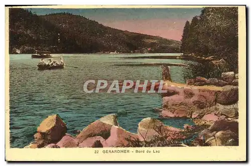 Cartes postales Gerardmer Bord du Lac