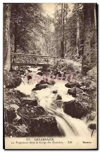 Ansichtskarte AK Gerardmer Le Nayemomt dans la Gorge des Roitelets