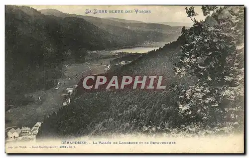 Ansichtskarte AK Gerardmer La Vallee De Longemer Et De Retournemer