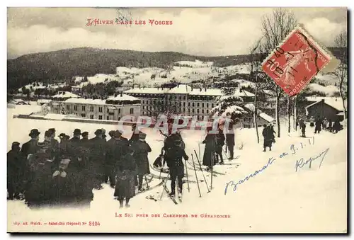 Ansichtskarte AK Gerardmer Le ki des casernes de Geradmer Militaria