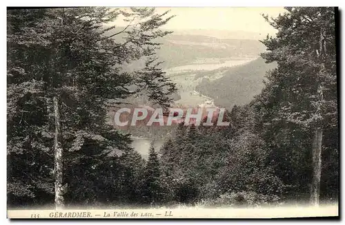 Cartes postales Gerardmer La Vallee des Lacs