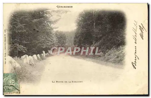 Cartes postales Gerardmer Le Route De La Schlucht