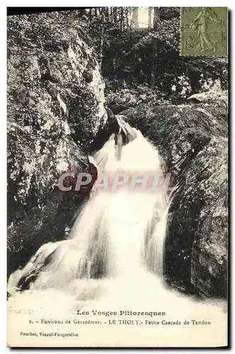 Ansichtskarte AK Environs de Gerardmer Le Tholy Petite Cascade de Tendon