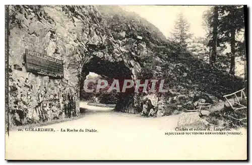 Cartes postales Gerardmer La Roche du Diable