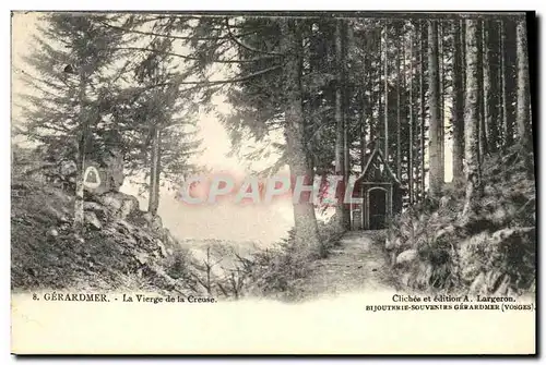 Cartes postales Gerardmer La Vierge de la Creuse