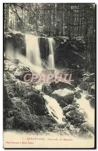 Ansichtskarte AK Gerardmer Cascade de Mezelle