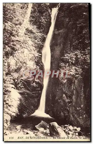 Ansichtskarte AK Gerardmer La Cascade du Rudlin