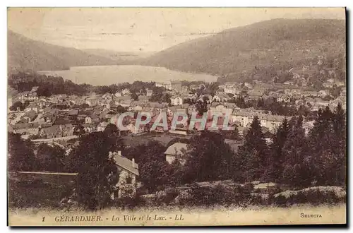 Cartes postales Gerardmer La Ville et le Lac