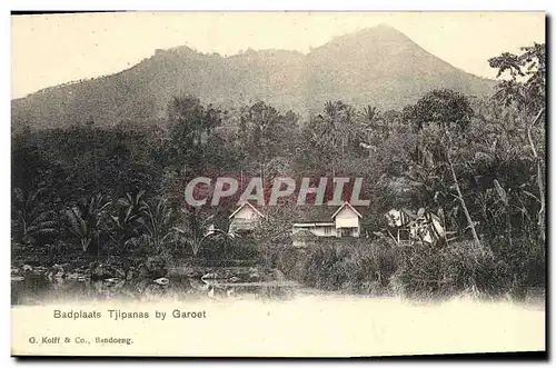 Cartes postales Badplaats Tjipanas by Garoet Indonesie
